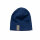 Beanie Wolle Seide marine - 110/116
