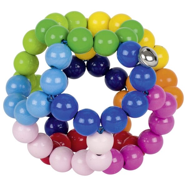 Greifling Elastik Regenbogenball groß