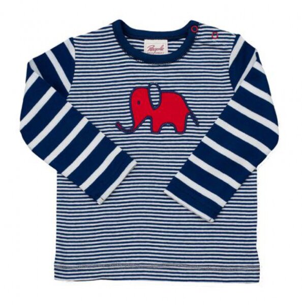 Langarmshirt Ringel Elefant