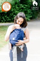 Babytrage Babysize Blau Grau