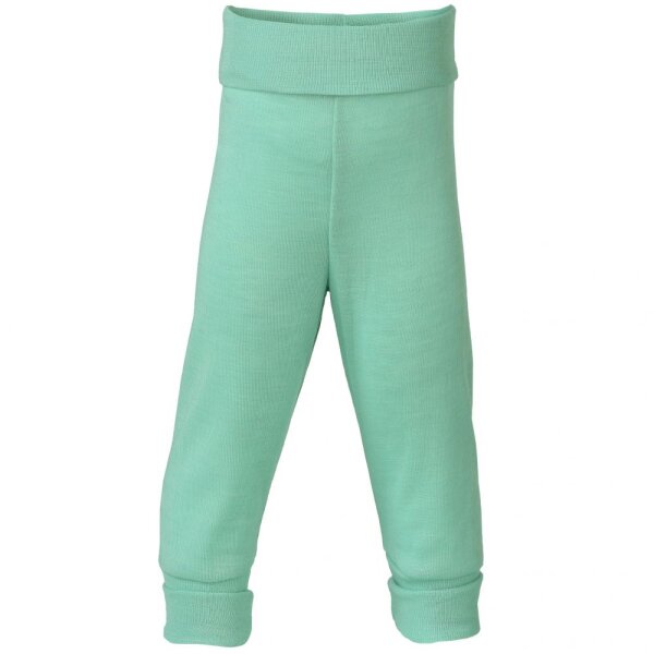 Baby-Hose Wolle/Seide gletscher