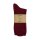 Socken Alpaka-Merino bordeaux - 43-45