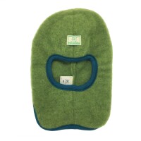 Sturmhaube Wollfleece moos