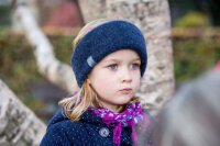 Stirnband Wollfleece marine