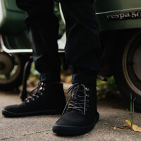 streetSTYLE Schn&uuml;rschuh Wollvlies schwarz - 41