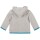 Kapuzenjacke Fleece Füchse grey