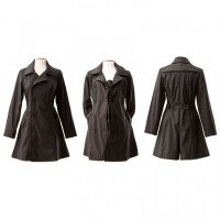 Mamalila Trenchcoat anthrazit/grau