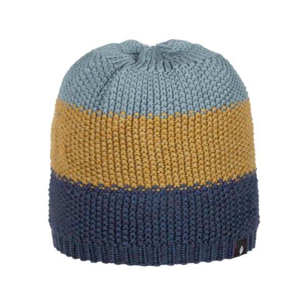 Beanie Wolle Seide dark denim - 55/57