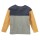 Langarmshirt bunt colourblock - 140