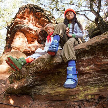 Affenzahn - schmale Winter-Barfußschuhe für Kids
