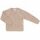 Wickeljacke Strick BW/ Leinen