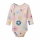 Langarmbody Blumen