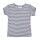 T-Shirt Wolle/Seide Streifen