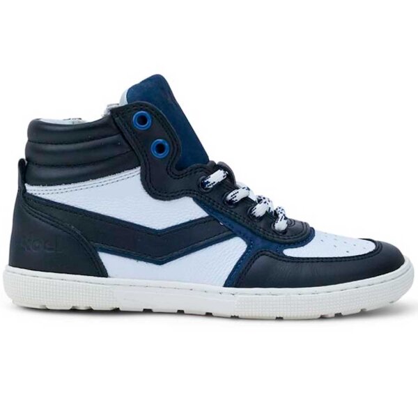 white/blue