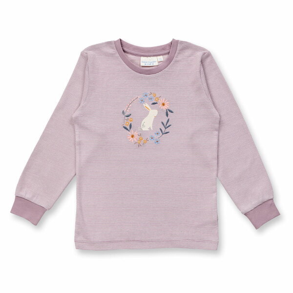 Mauve Stripes Bunny