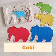 Goki: pedagogisch Sinnvolle und schadstofffreie Spielzeuge aus Holz