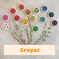 Grapat: buntes, natürliches Holzspielzeug für das freie Spiel!