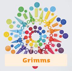 Grimms Spielzeug: buntes, ökologisches Holzspielzeug für jeden Alter!