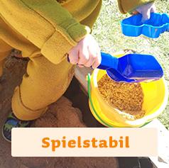 Spielstabil: Buddelspielzeug und Spielzeug für den Sandkasten aus starkes Material
