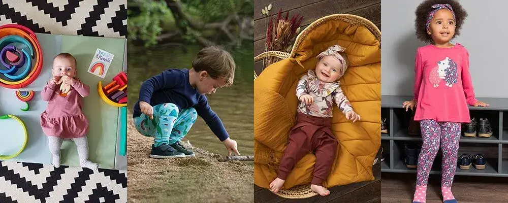 Nachhaltige Kinderkleidung kann sehr unterschiedlich aussehen!